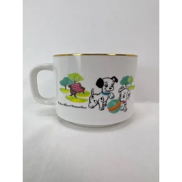 Sango | Dining | Vintage Sango 1dalmatians Gold Trimcoffee Mug Cup |  Poshmark